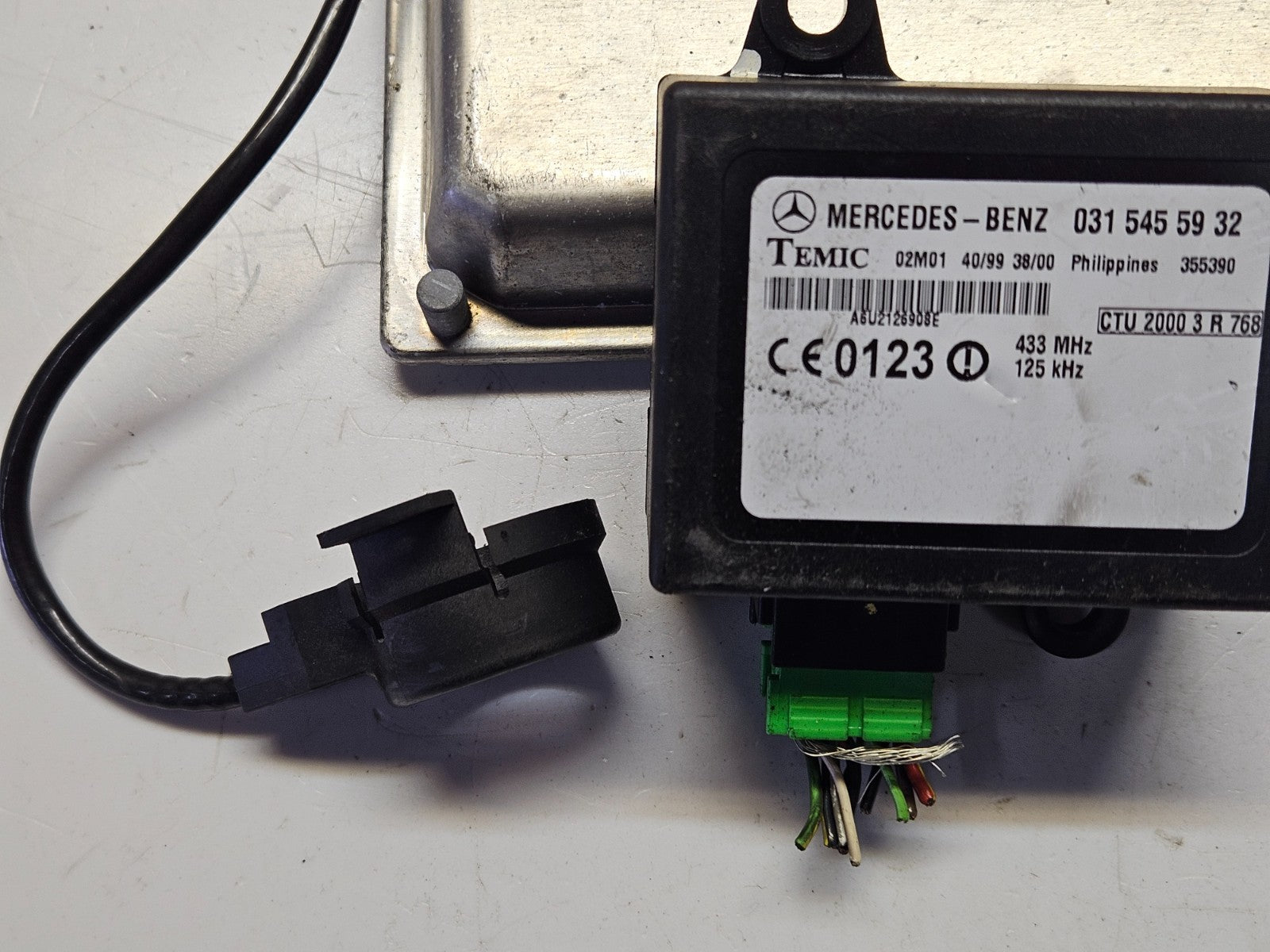 Mercedes Sprinter Motorsteuergerät mit Wegfahrsperre A 0001537379 0281010970 ♻️