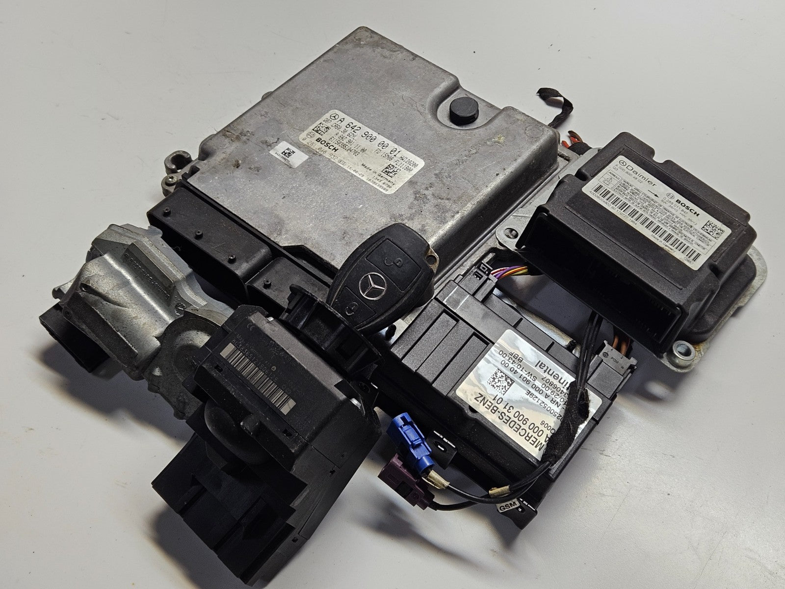Mercedes W906 Motorsteuergerät mit Wegfahrsperre A 6429000001 0281018932 ♻️ #4