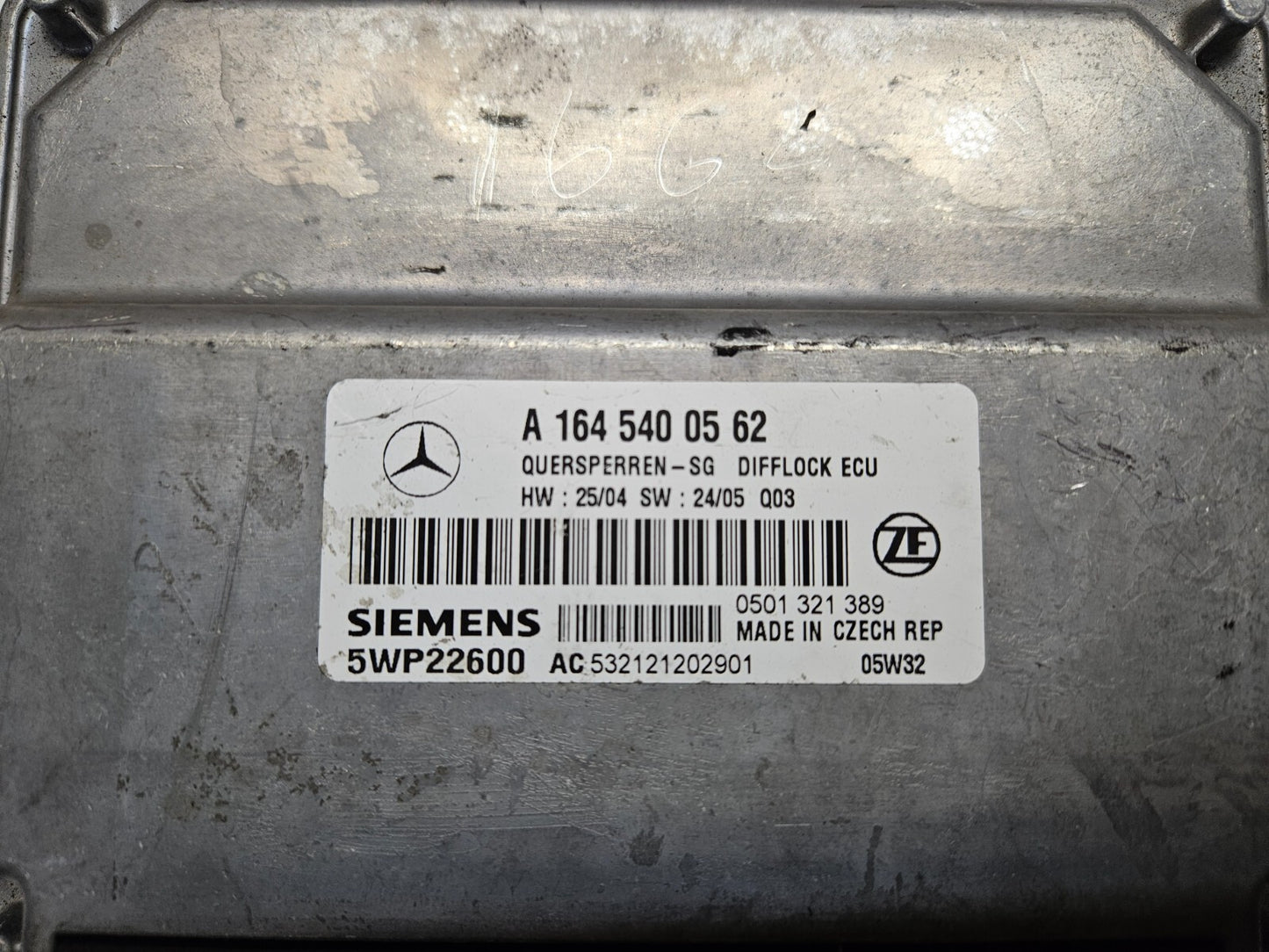 Mercedes ML GL Quersperren Steuergerät A 1645400562 5WP22600 ♻️