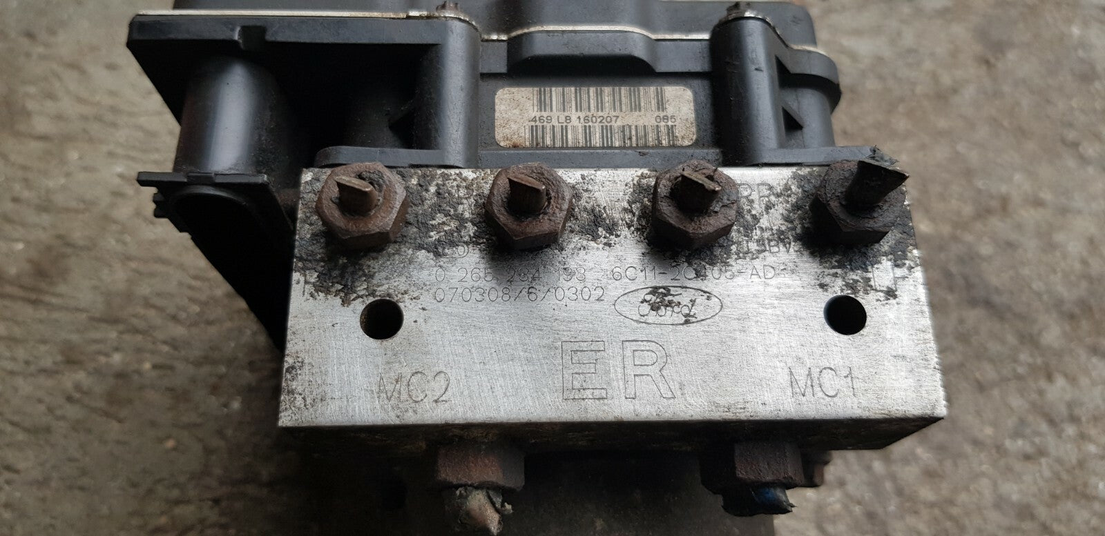 Ford Transit ABS Hydraulikblock Pumpe Steuergerät 0265950399 6C11-2C405-AD