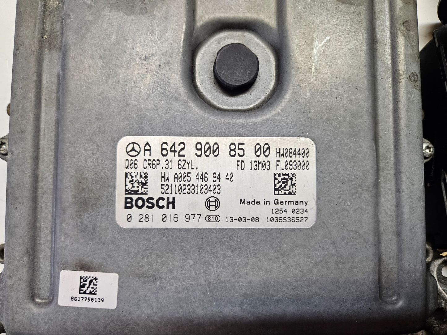 Mercedes Sprinter Motorsteuergerät mit Wegfahrsperre A 6429008500 0281016977 ♻️
