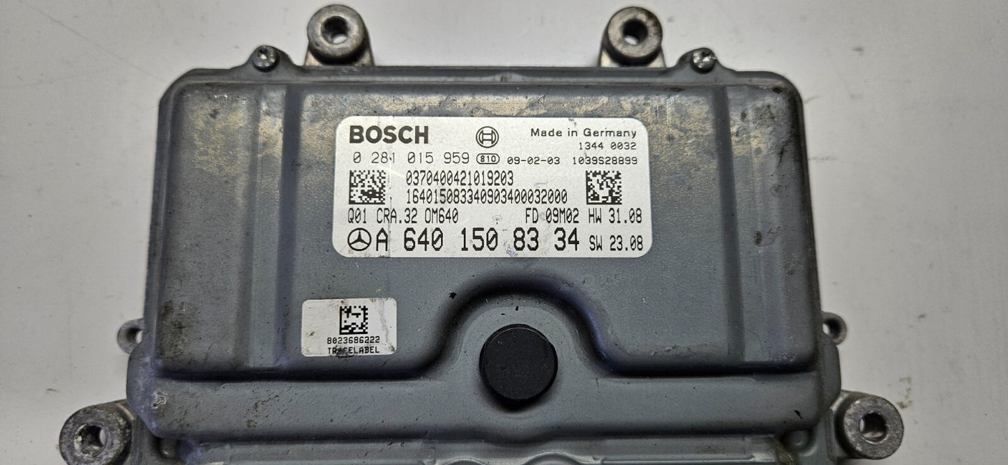 Mercedes Motorsteuergerät Steuergerät A 6401508334 0281015959
