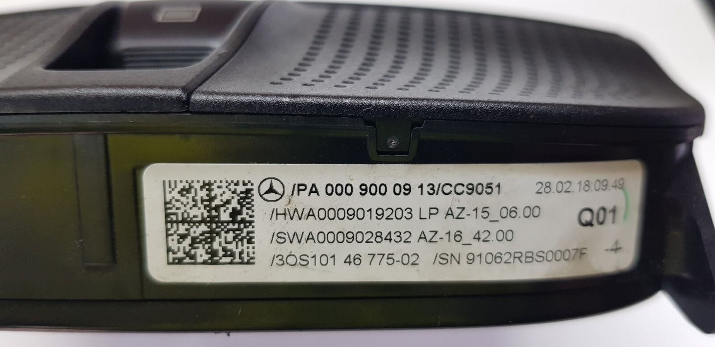 Mercedes E CLS Innenleuchte Dachbedieneinheit A 0009000913 A 0009019203