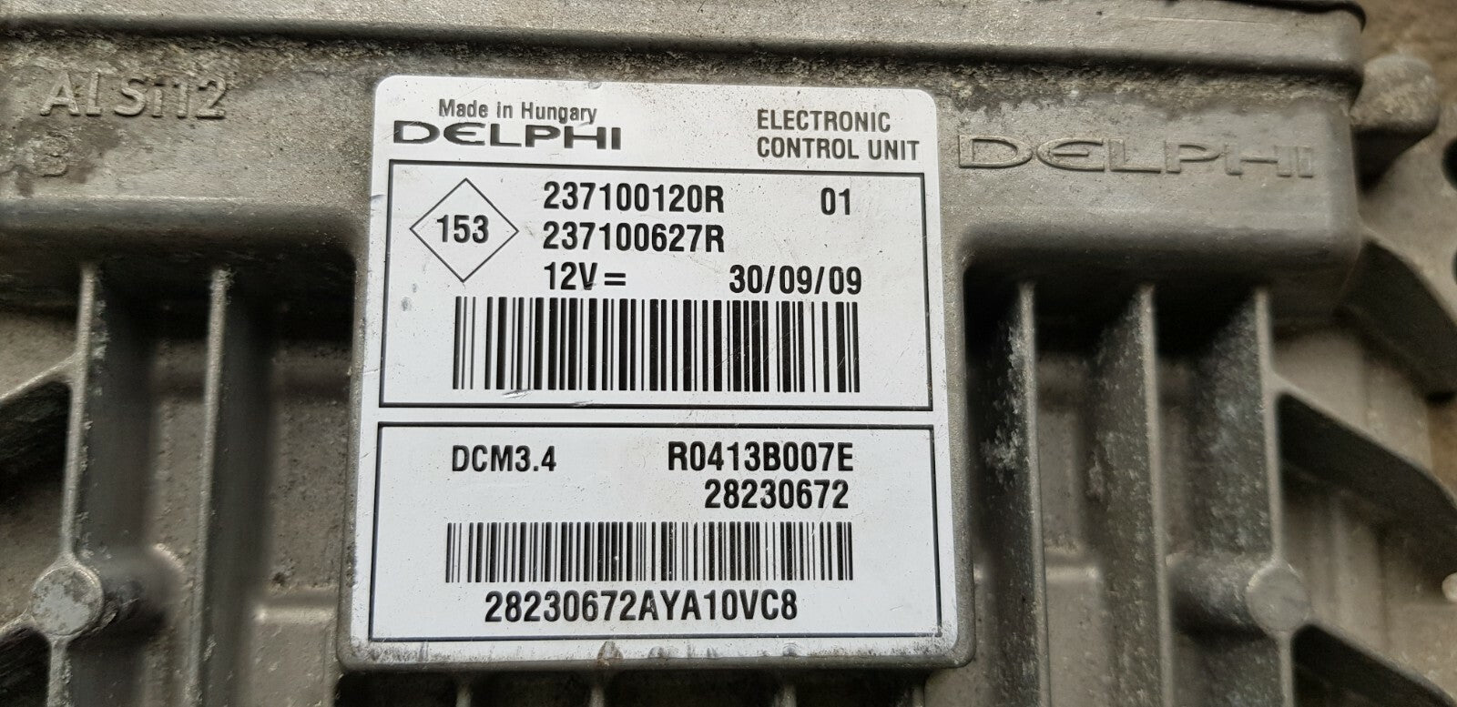 Renault Motorsteuergerät Steuergerät 237100120R 237100627R 28230672 PLUG&PLAY