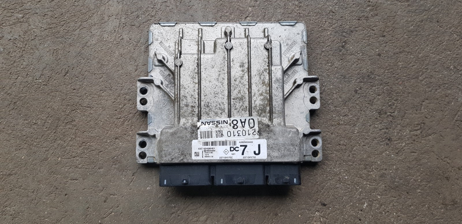 Nissan Qashqai Motorsteuergerät Steuergerät 23701HP42C 23710HV70C