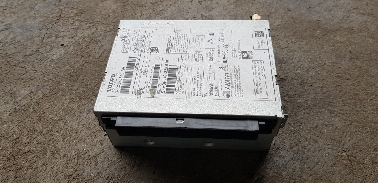 Volvo V40 Headunit Navigationssystem ASSY 32247640AA