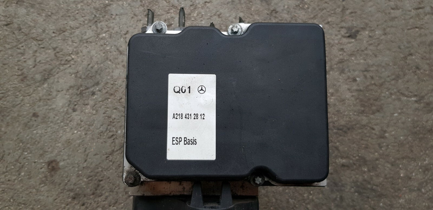 Mercedes CLS ABS Hydraulikblock Pumpe Steuergerät A 2184312812 0265952121