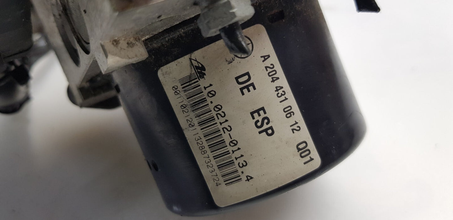 Mercedes W204 ABS Hydraulikblock Pumpe Steuergerät A 2045455332 A 2044310612