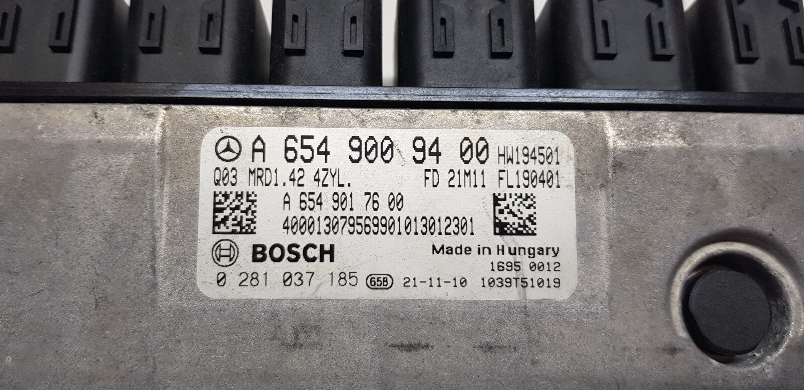 Mercedes Sprinter Motorsteuergerät Steuergerät A 6549009400 0281037185