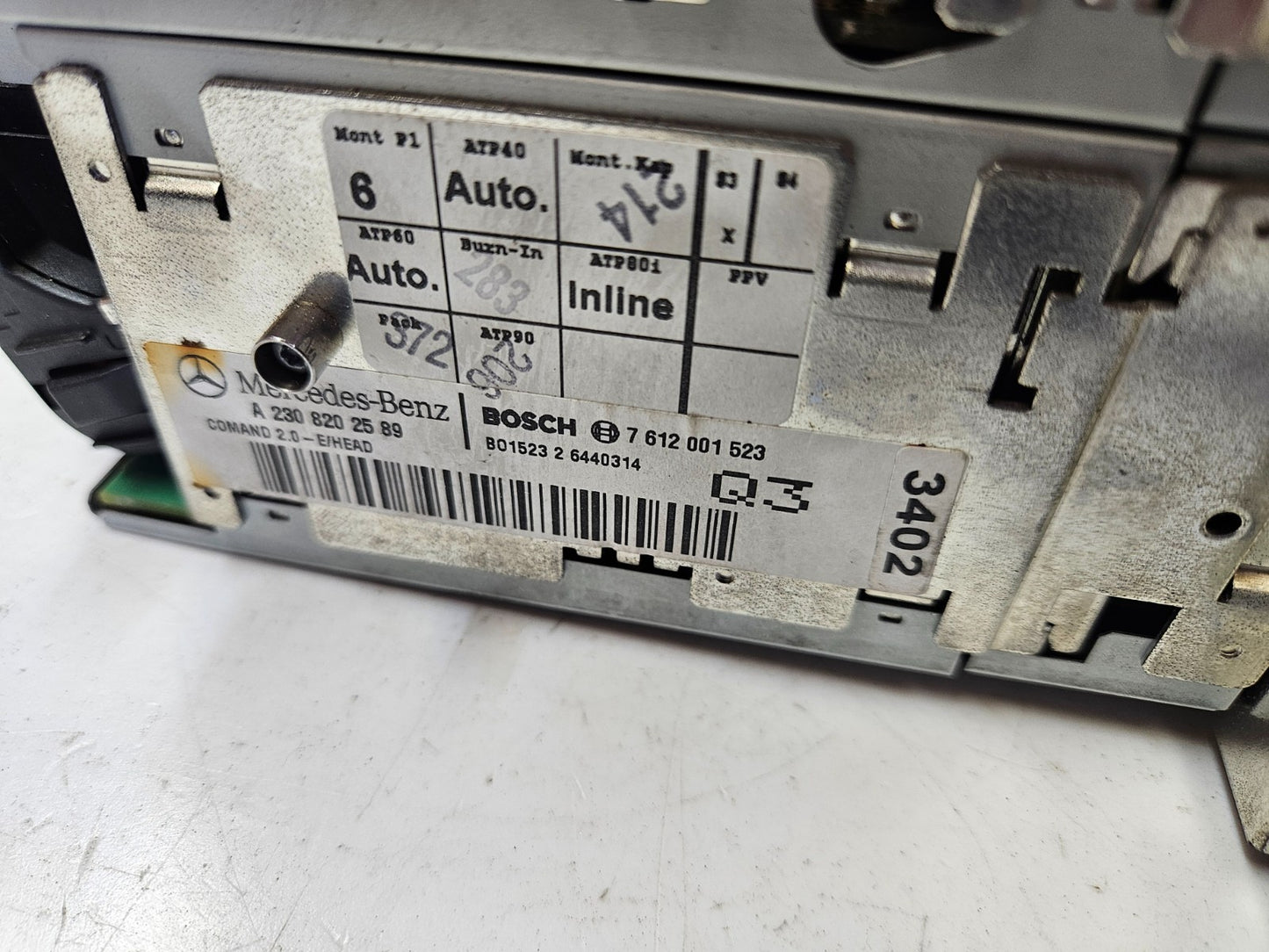 Mercedes SL R230 Headunit Comand Navi Navigation Radio A 2308202589 #1 ♻️