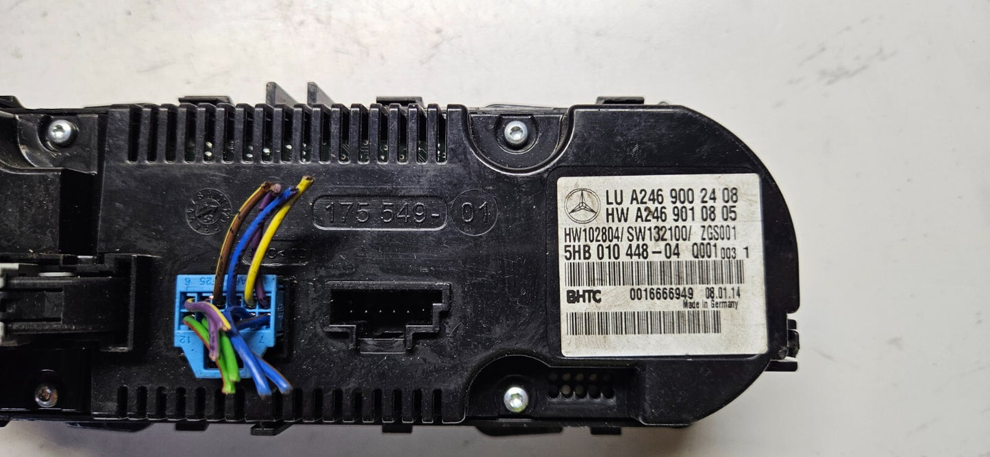 Mercedes A B GLA Klimabedienteil A 2469002408 A 2469010805 ♻️