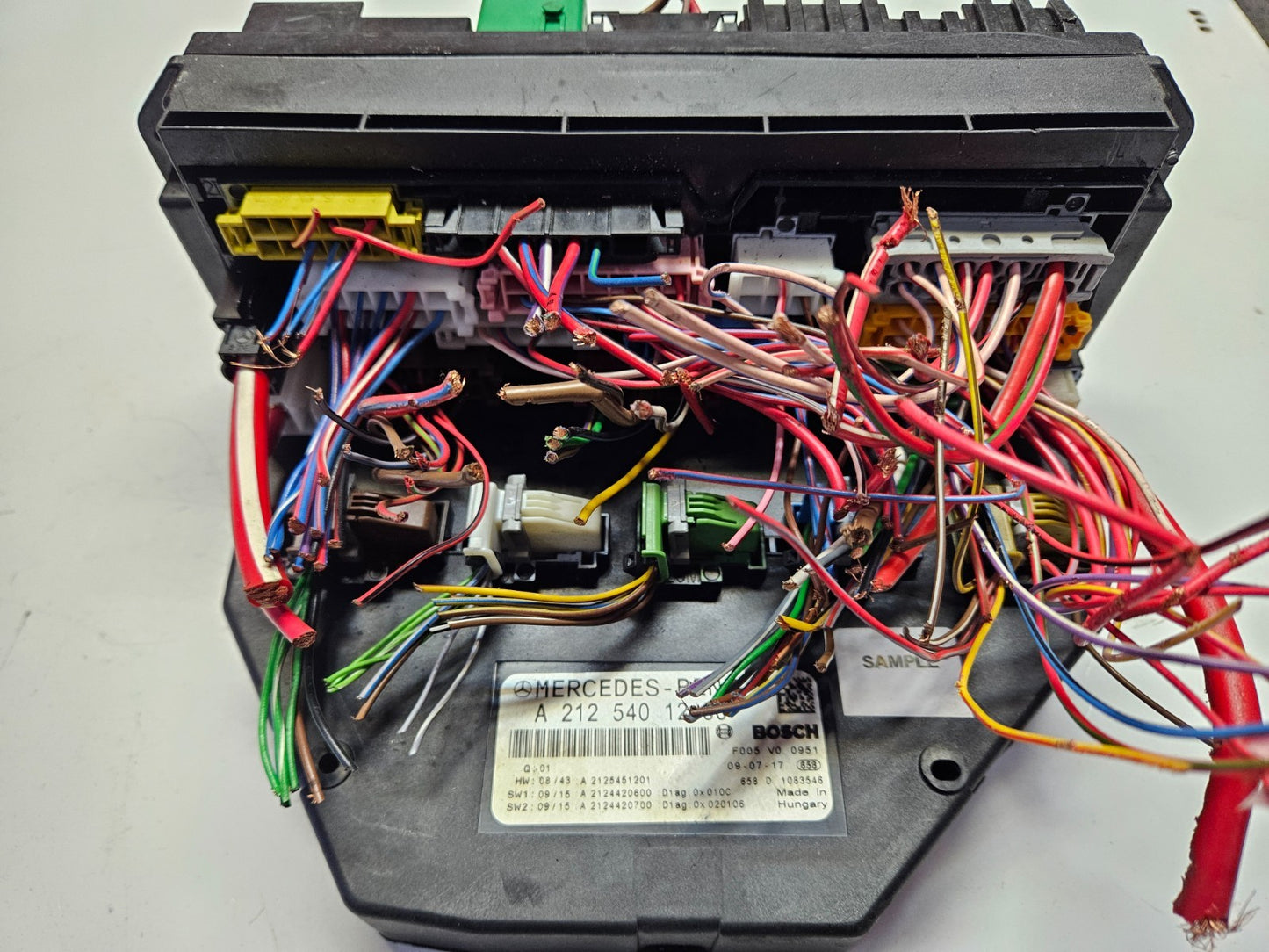 Mercedes W212 Sicherungskasten SAM Steuergerät A 2125401250 A 2125451201 ♻️