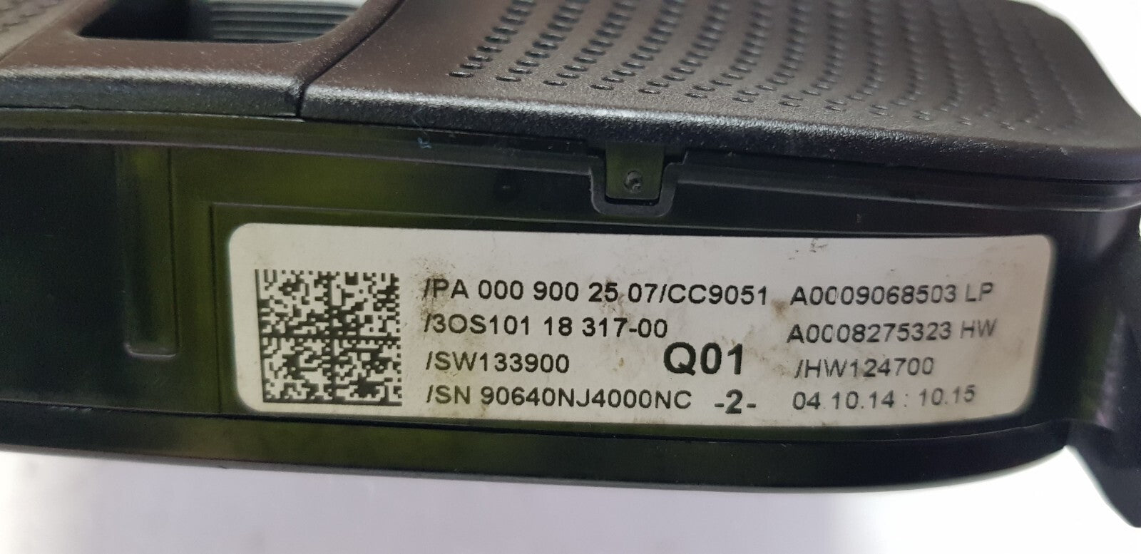 Mercedes C-Klasse W205 Innenleuchte Dachbedieneinheit A 0009002507