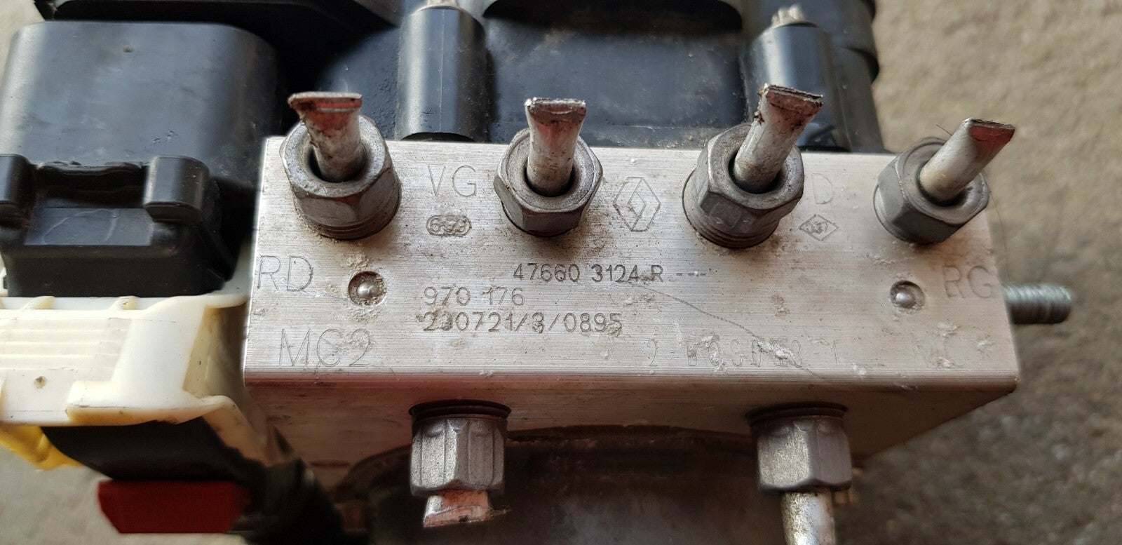 Renault ABS Hydraulikblock Hydraulikaggregat 476603124R 0265956740