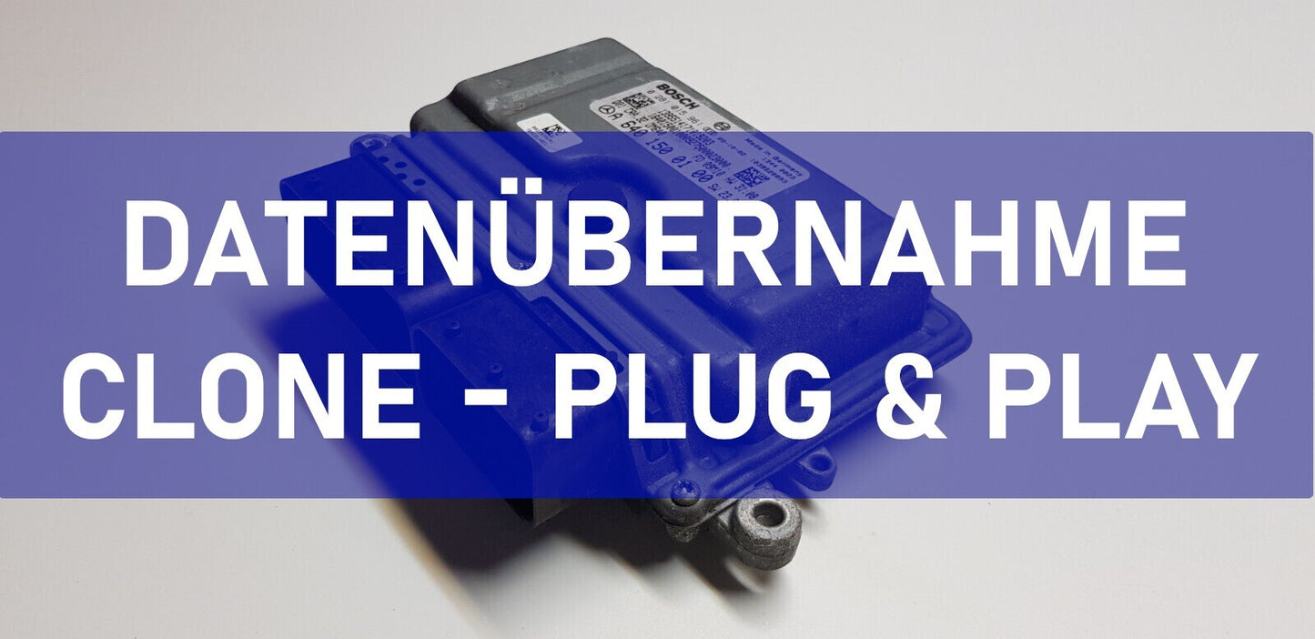 Mercedes W169 Motorsteuergerät Steuergerät A 6401500100 0281015961 PLUG&PLAY