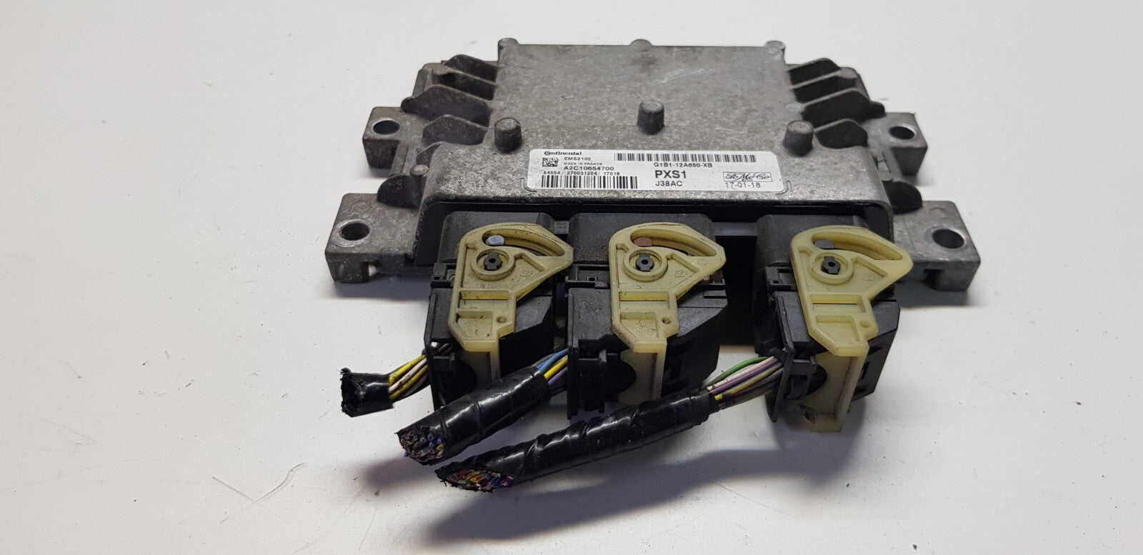 Ford Fiesta Motorsteuergerät Steuergerät G1B1-12A650-XB A2C10654700