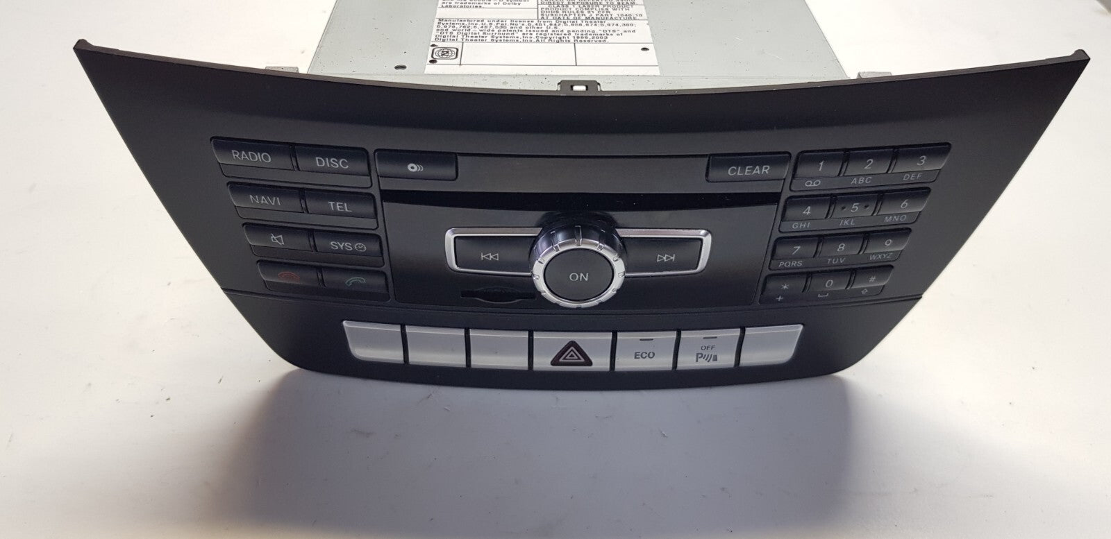 Mercedes W204 Headunit Comand Navigation A 2049000308 A 2049012303 mit PIN Code