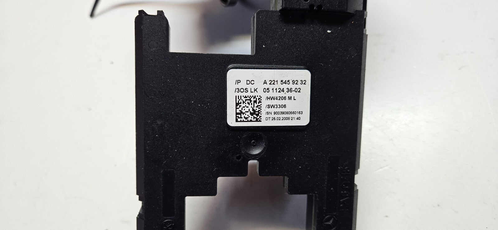 Mercedes S CL Lenkwinkelsensor Schleifring A 2215459232 A 1714640518 ♻️