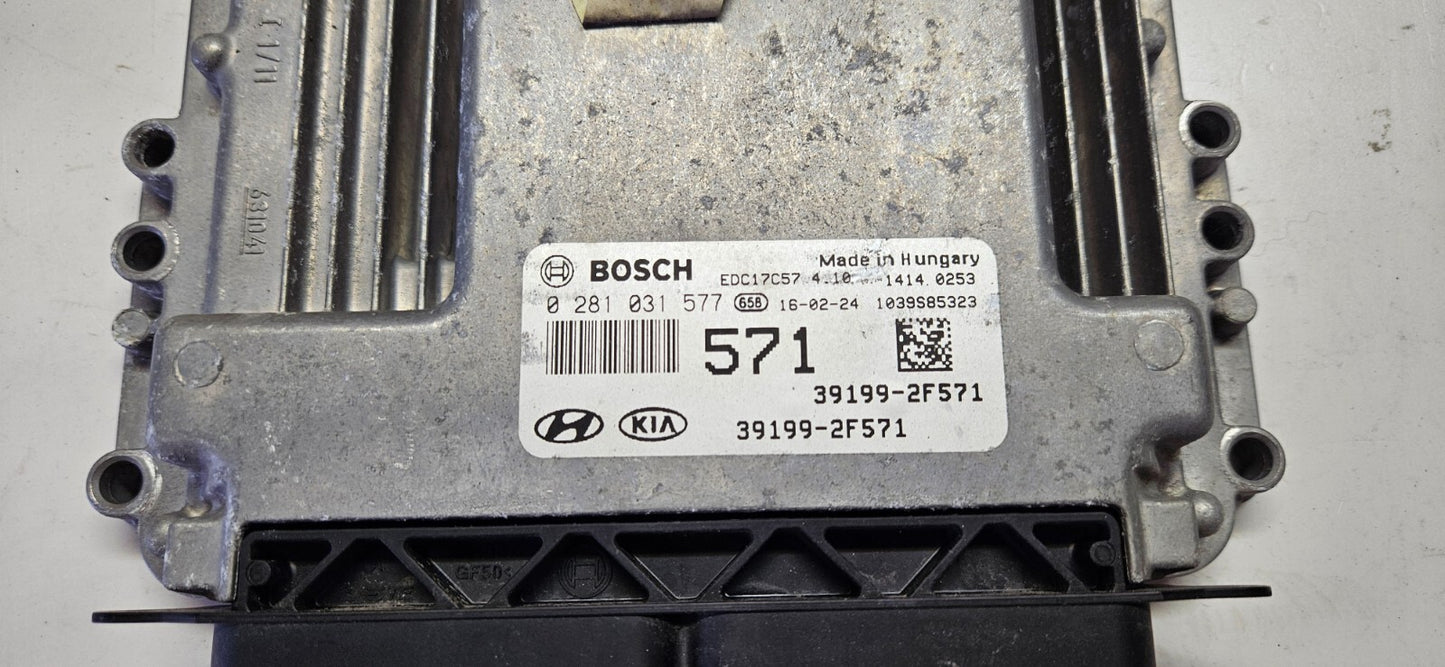 Hyundai Tucson Motorsteuergerät Steuergerät 39199-2F571 0281031577