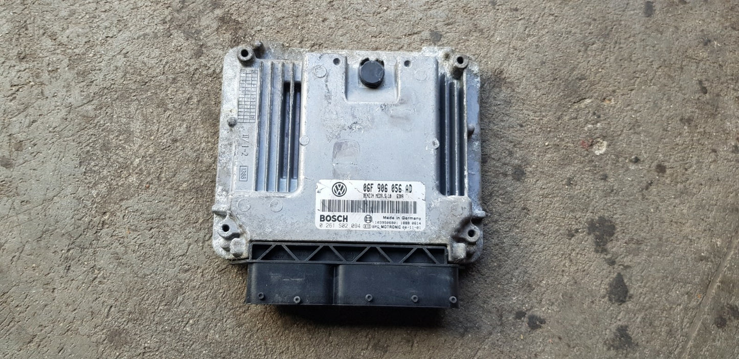 VW Audi Motorsteuergerät Steuergerät 06F906056AD 0261S02094