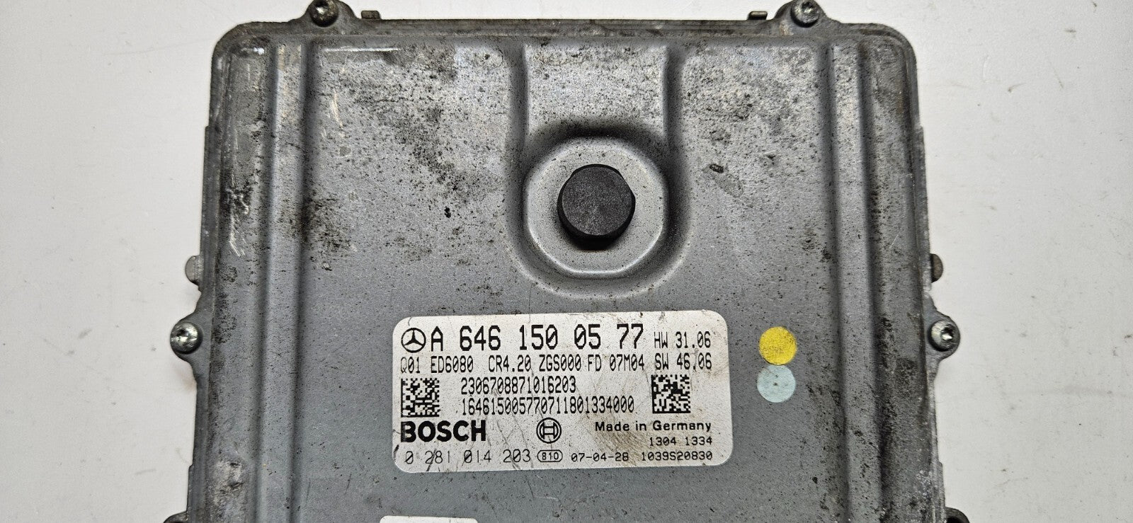 Mercedes Motorsteuergerät Steuergerät A 6461500577 0281014203 ♻️