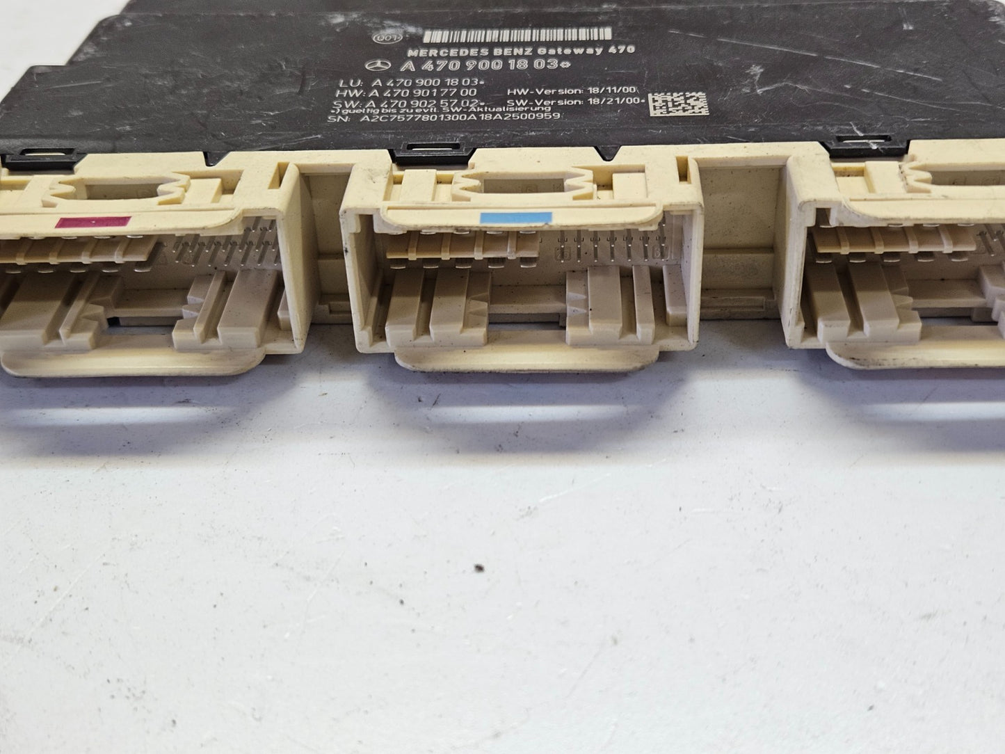 Mercedes Gateway Steuergerät A 4709001803 A 4709017700 ♻️