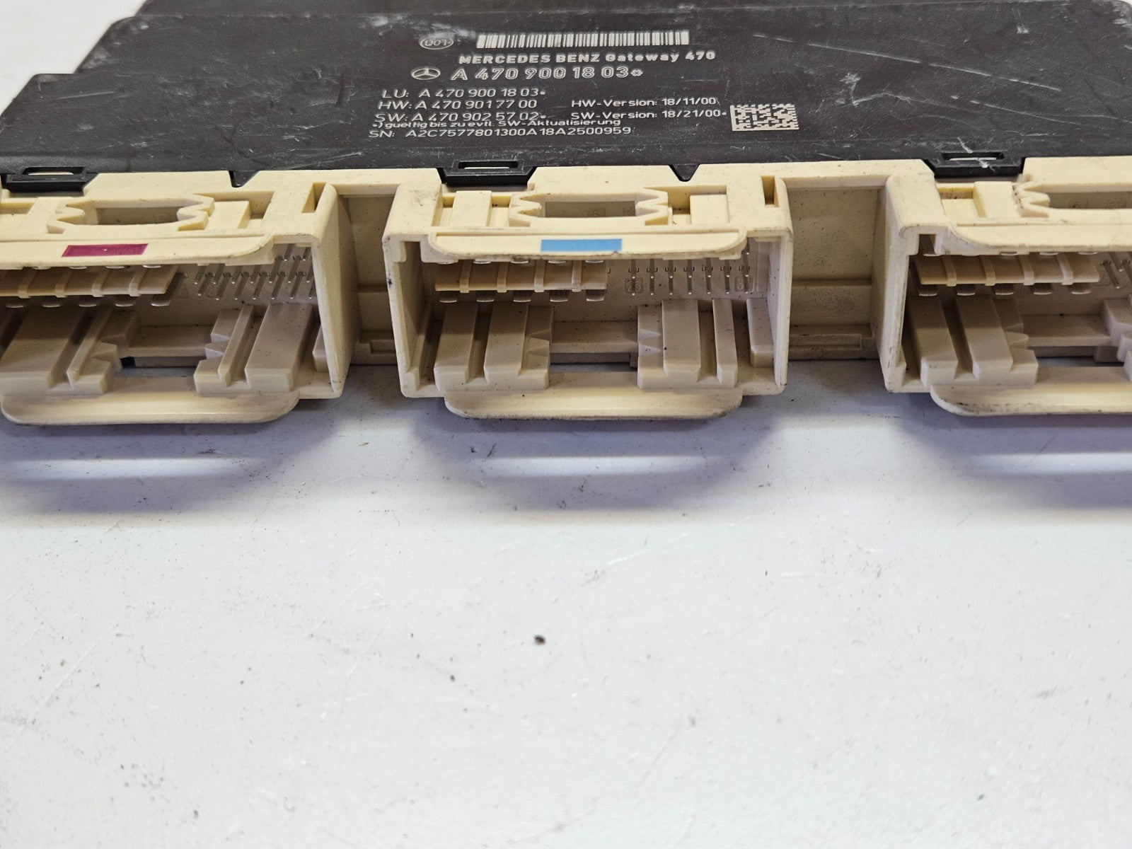 Mercedes Gateway Steuergerät A 4709001803 A 4709017700 ♻️