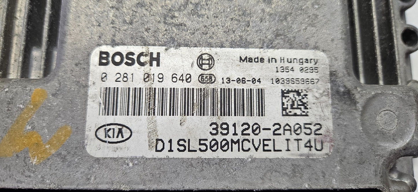 Kia Motorsteuergerät Steuergerät 0281019640 39120-2A052