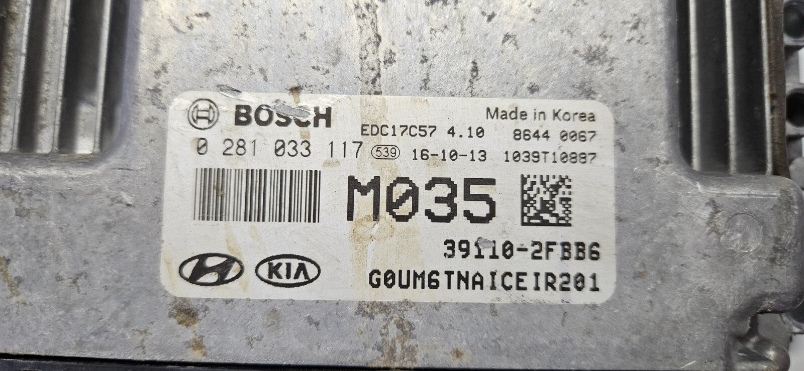 Kia Motorsteuergerät Steuergerät 0281033117 39110-2FBB6 PLUG & PLAY ♻️