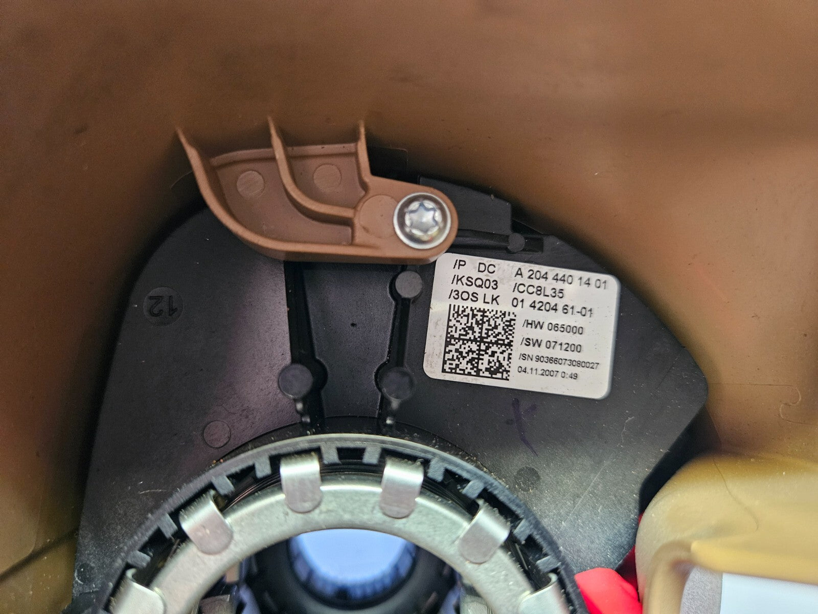 Mercedes C-Klasse W204 Kombischalter Lenkwinkelsensor A 2044401401 HW 065000 ♻️