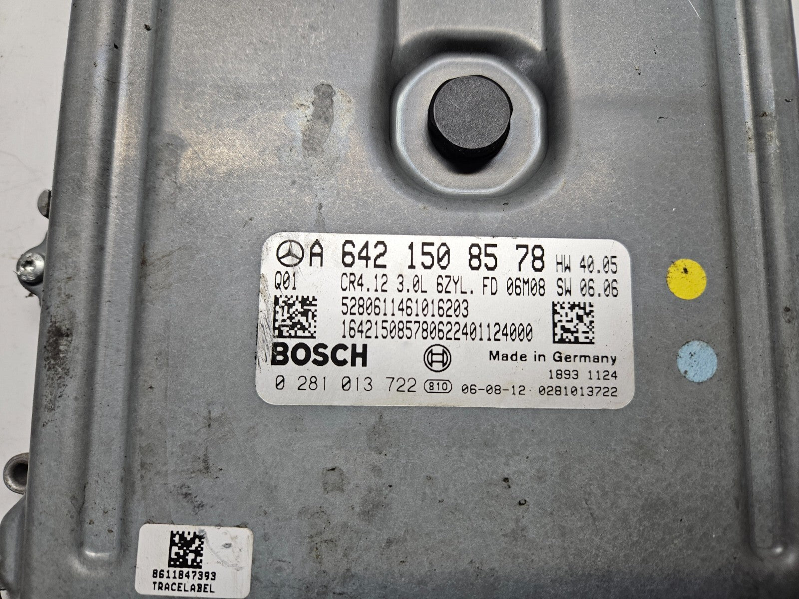 Mercedes Motorsteuergerät Steuergerät A 6421508578 0281013722 ♻️
