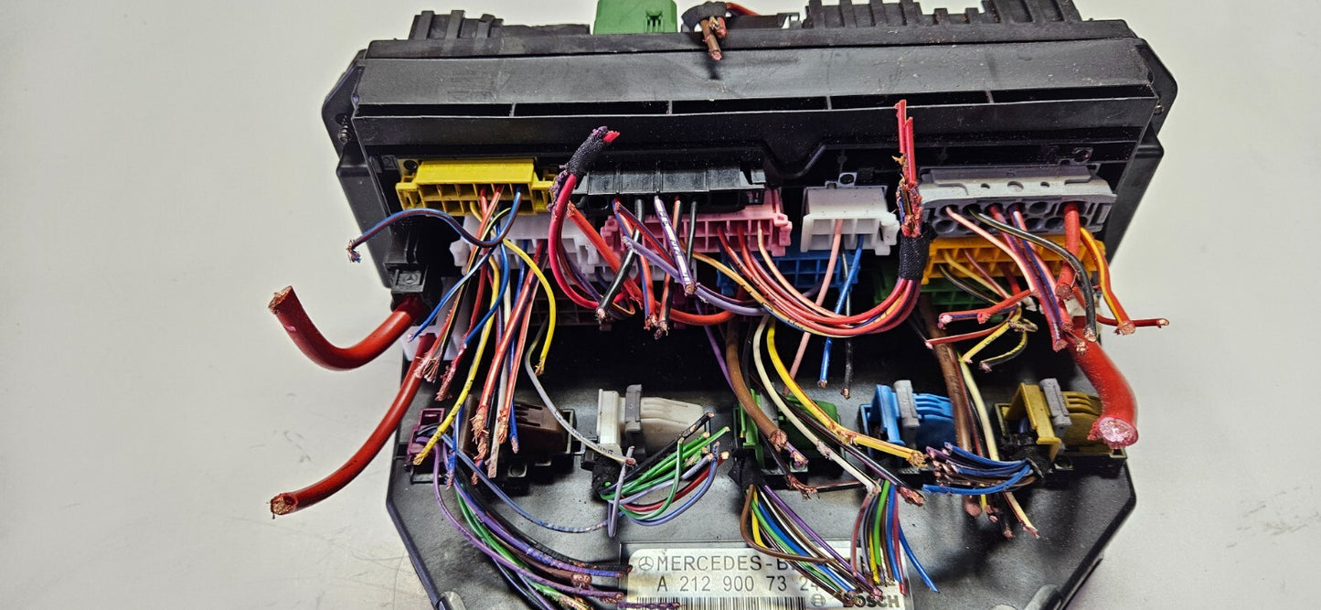 Mercedes SLK SAM Steuergerät Sicherungskasten A 2129007324 A 2129015304