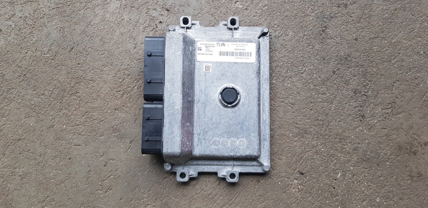 Opel Corsa Motorsteuergerät Steuergerät 9838397680 9815037580 ♻️
