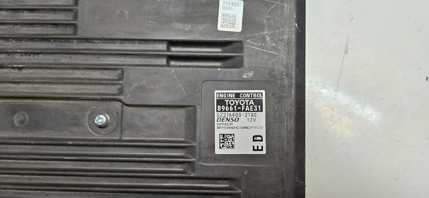 Toyota Hilux Schaltg. Motorsteuergerät Steuergerät 89661-FAE31 SZ276400-2180 ♻️