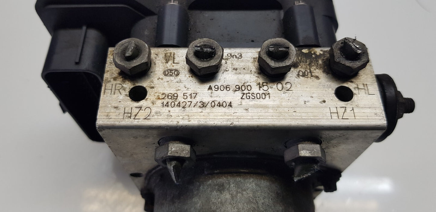 Mercedes Sprinter ABS Hydraulikblock Pumpe Steuergerät A 9069001502 0265956033