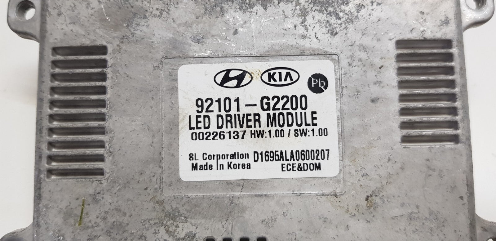 Hyundai Ioniq LED Scheinwerfer Steuergerät 92101-G2200