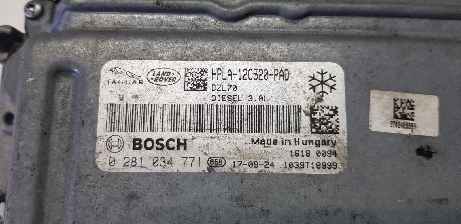 Land Rover Jaguar Motorsteuergerät Steuergerät HPLA-12C520-PAD 0281034771