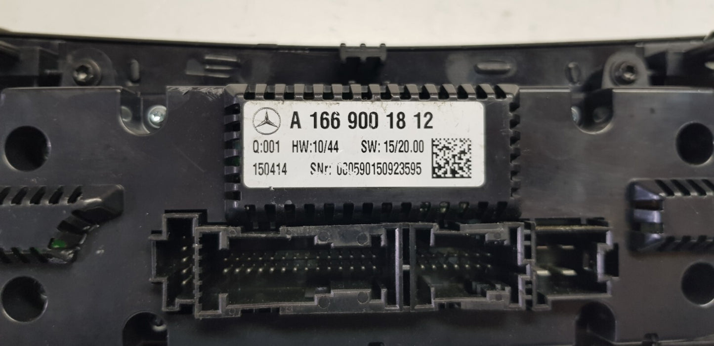 Mercedes ML GL GLE GLS Klimabedienteil Bedienteil A 1669001812 ♻️