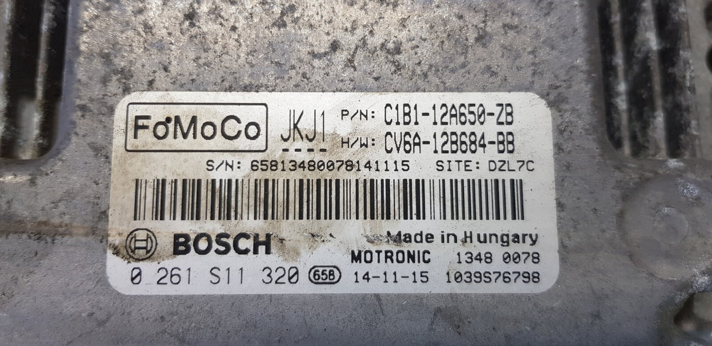 Ford Motorsteuergerät Steuergerät C1B1-12A650-ZB 0261S11320 PLUG & PLAY