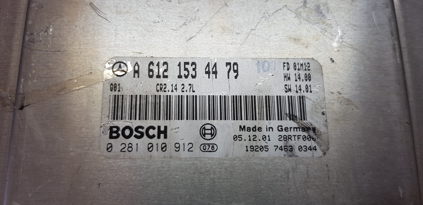 Mercedes Motorsteuergerät Steuergerät A 6121534479 0281010912