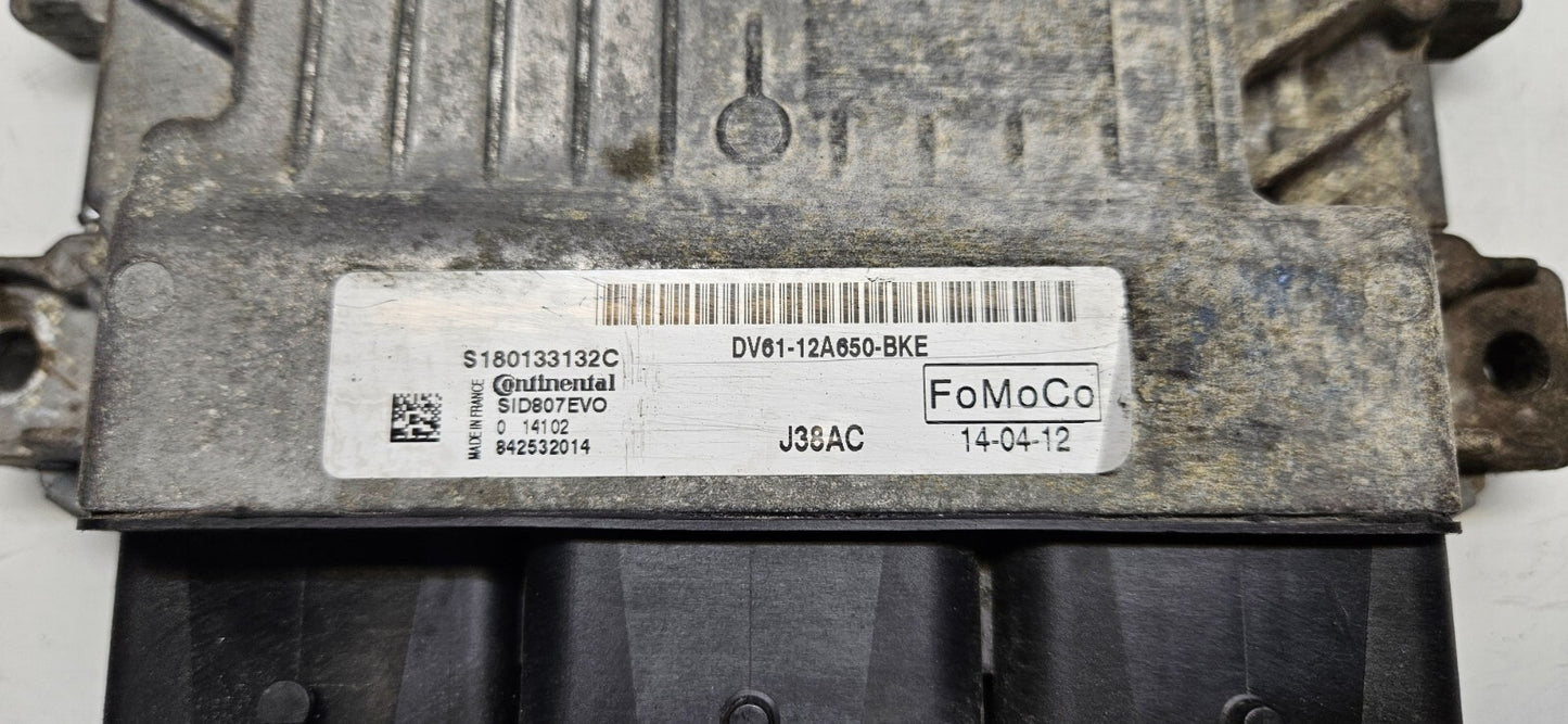 Ford Transit Connect Motorsteuergerät DV61-12A650-BKE S180133132C SID807EVO ♻️