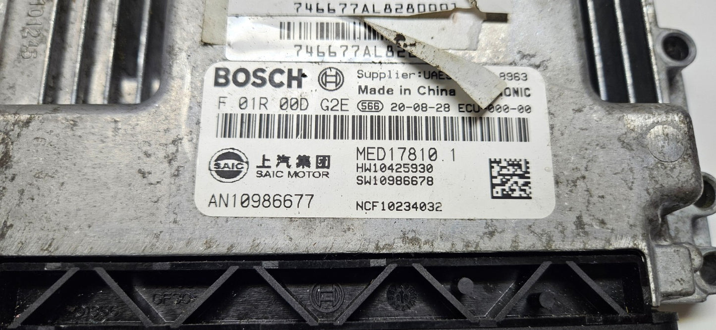 MG Motorsteuergerät Steuergerät AN10986677 F01R00DG2E