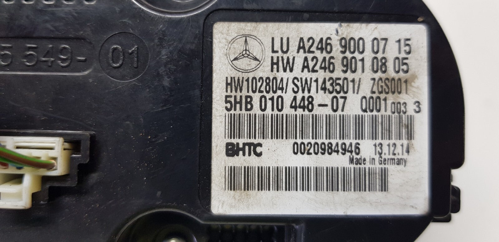 Mercedes A B CLA GLA AC Klima Klimabedienteil A 2469000715 A 2469010805