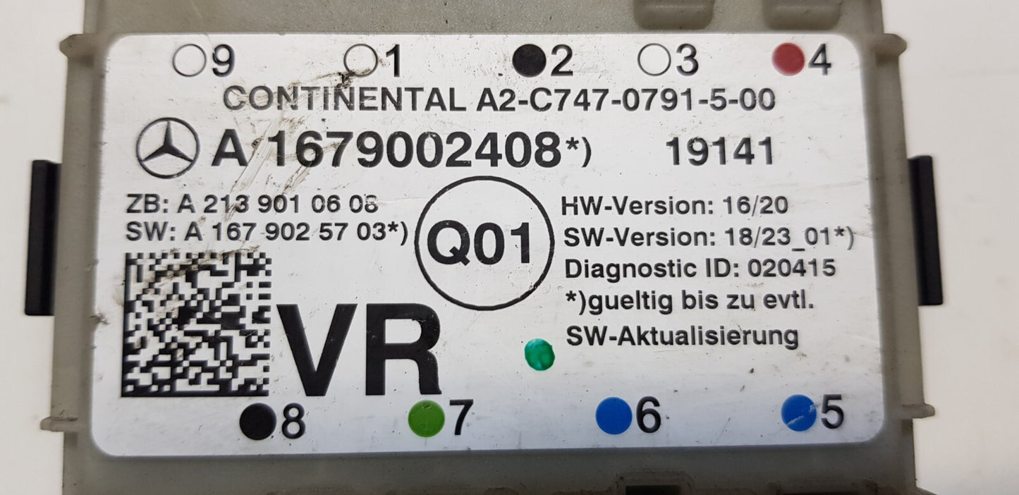 Mercedes Türsteuergerät Steuergerät A 1679002408 A 2139010608