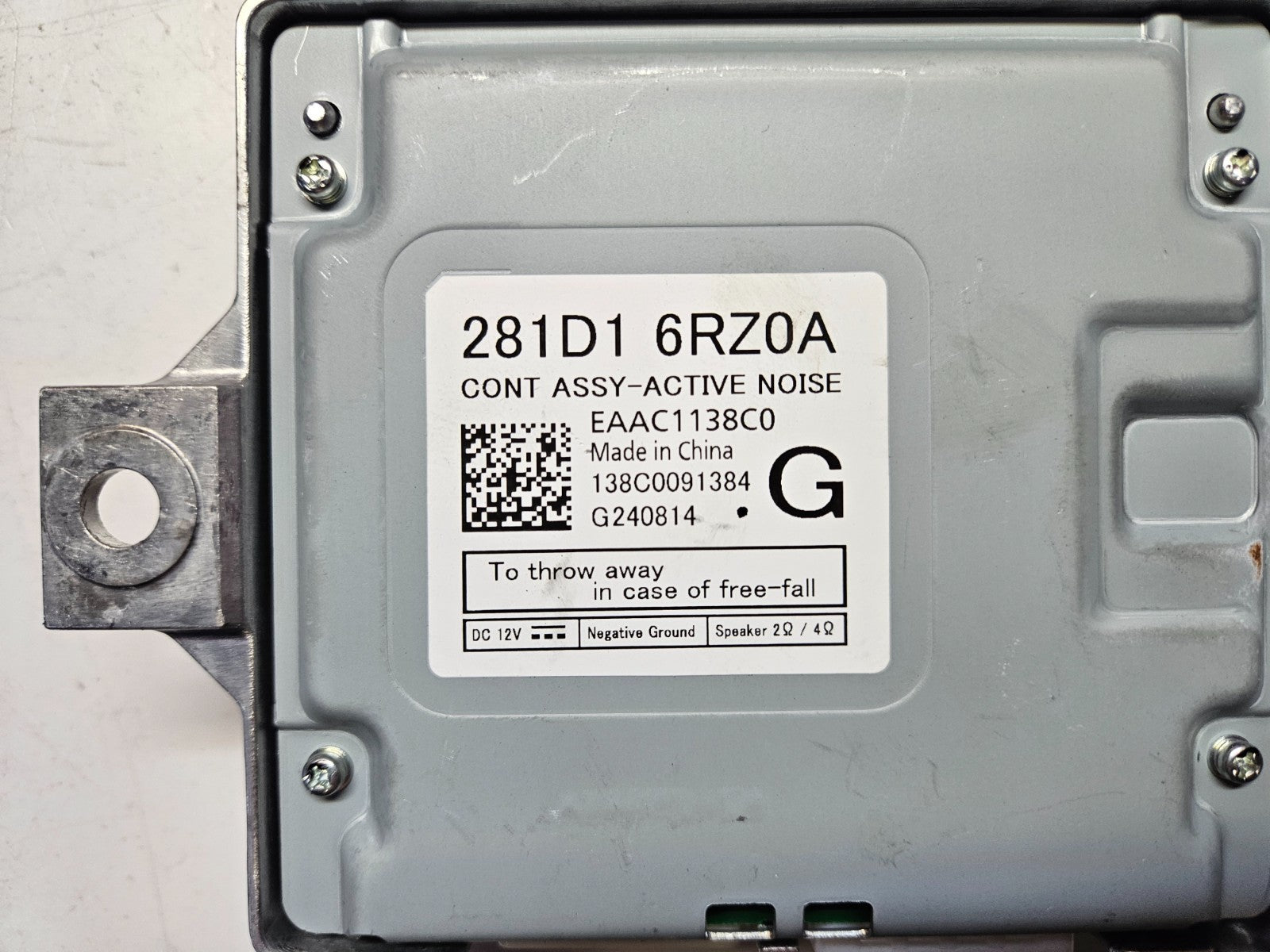 Nissan Verstärker Audio Steuergerät 281D16RZ0A ♻️