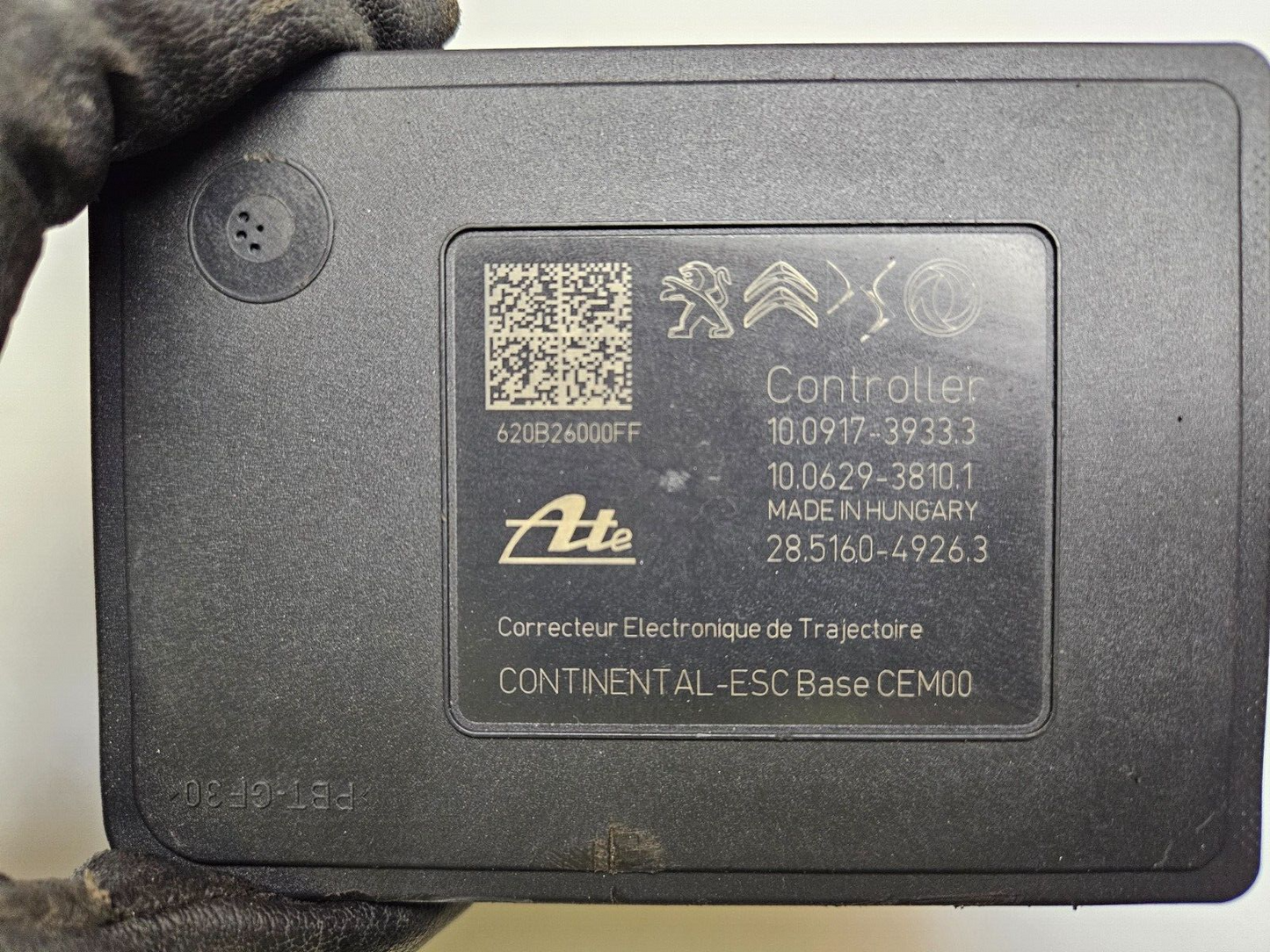 Opel Corsa Schaltg. ABS Hydraulikblock Steuergerät 9839933780 10.0917-3933.3 ♻️