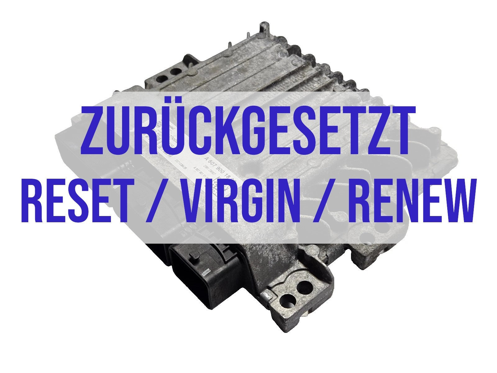 Mercedes Motorsteuergerät Steuergerät A 6079001800 S180170004A ♻️ ZURÜCKGESETZT