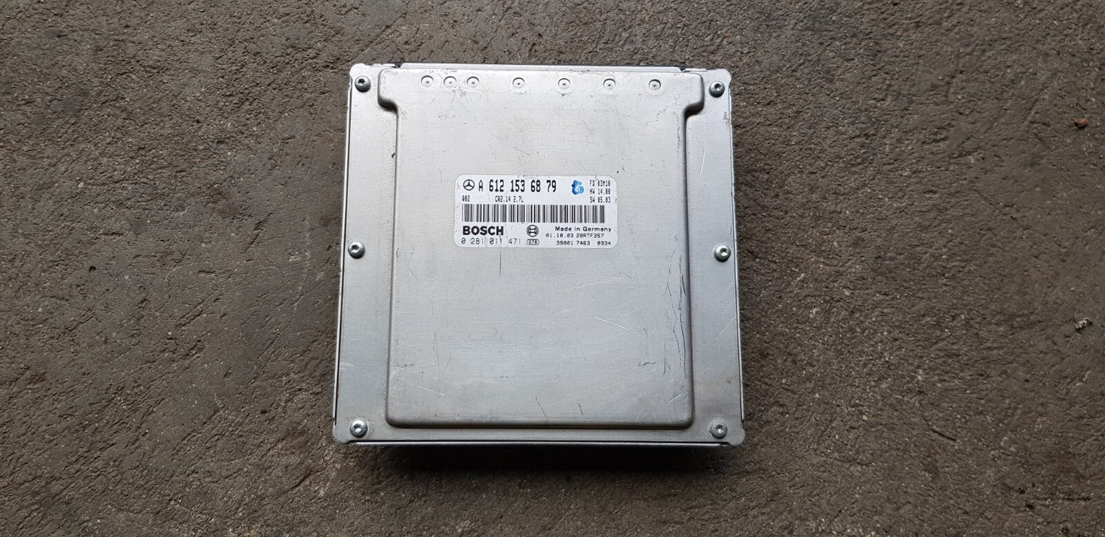 Mercedes Motorsteuergerät Steuergerät A 6121536879 0281011471 PLUG&PLAY
