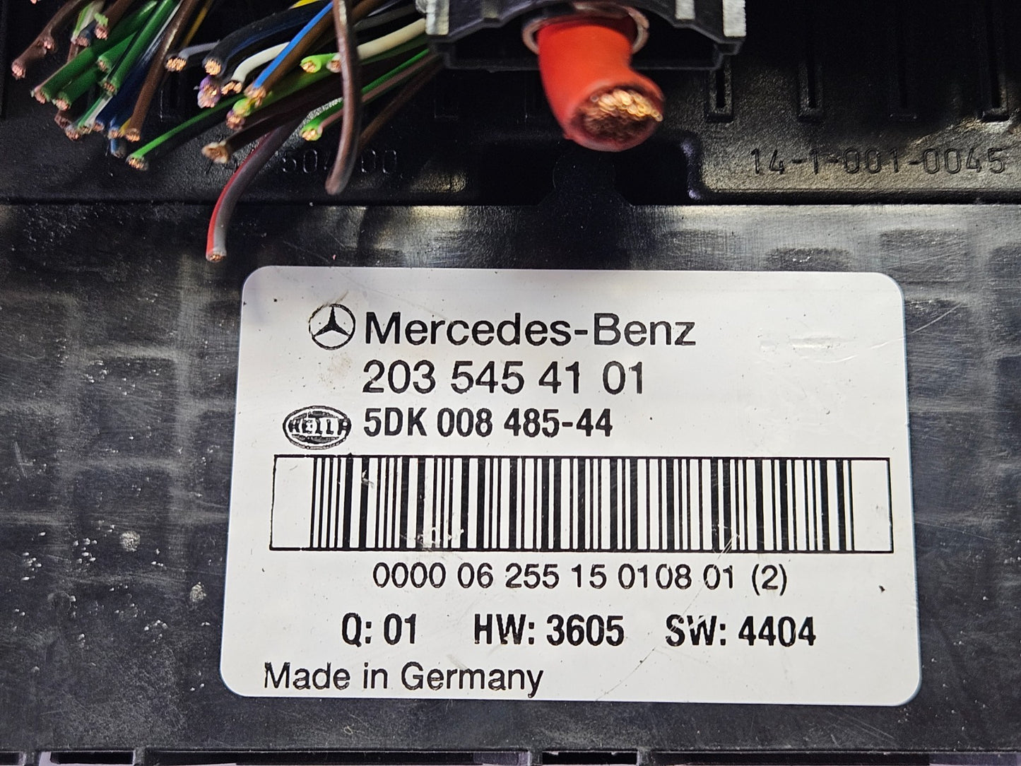 Mercedes C W203 SAM Steuergerät Sicherungskasten 2035454101 5DK008485-44 ♻️