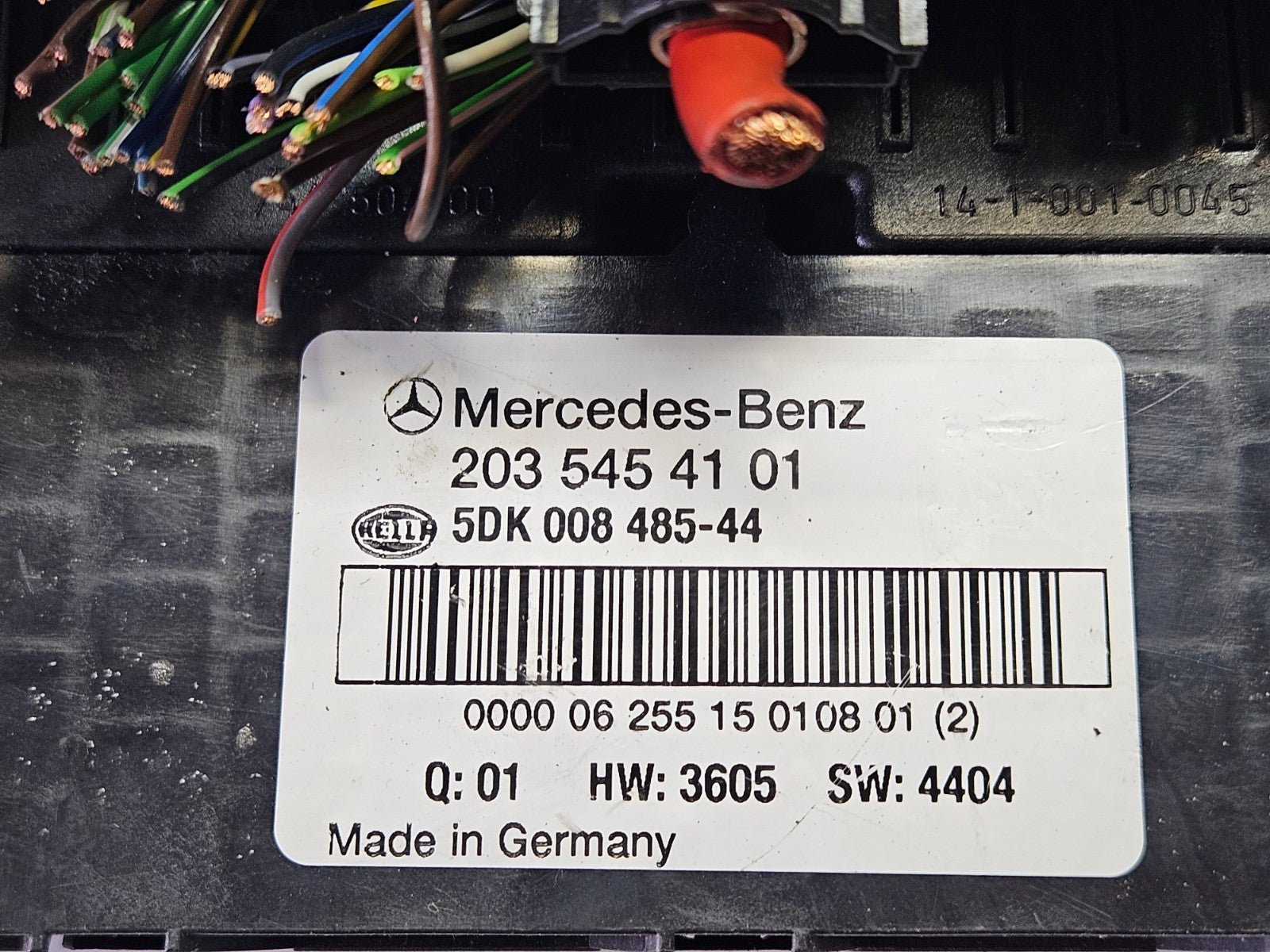 Mercedes C W203 SAM Steuergerät Sicherungskasten 2035454101 5DK008485-44 ♻️